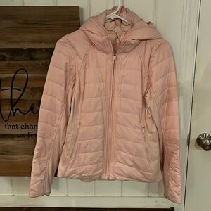 Lululemon Another Mile jacket size 8 pink